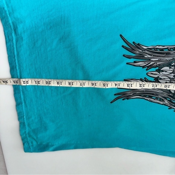 Harley Davidson Women’s Blue Rattlesnake Mountain T Shirt Size M - Picture 6 of 7